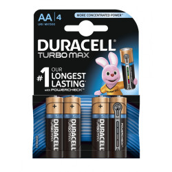 Baterii Alcaline AA LR6 1.5V DuraCell Optimum Cutie 4