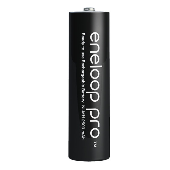 Eneloop Acumulatori Ni-Mh 1.2V AA R6 2500mAh Preincarcati PRO Blister 4 cu Carcasa