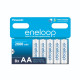 Eneloop Acumulatori Ni-Mh 1.2V AA R6 2000mAh Preincarcati 2100 Cicluri Blister 8