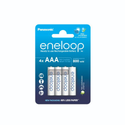 Eneloop Acumulatori Ni-Mh 1.2V AAA R3 800mAh Preincarcati 2100 Cicluri Blister 4