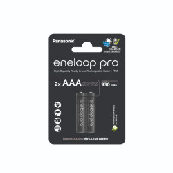 Eneloop Acumulatori Ni-Mh 1.2V AAA R3 930mAh Preincarcati PRO Blister 2