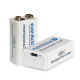 EverActive Acumulator 9V 550mAh Ni-MH cu Incarcare USB-C 6LR61 6LF22 Professional Line