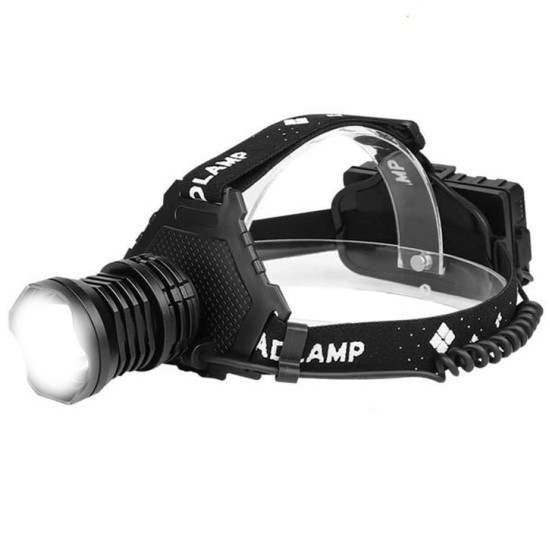 Lanterna de cap cu acumulator si ZOOM, include 3 x 18650, TL-7172-1 TED
