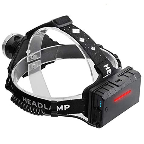 Lanterna de cap cu acumulator si ZOOM, include 3 x 18650, TL-7172-1 TED