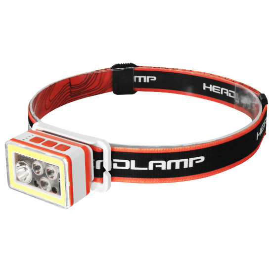 Lanterna de cap cu acumulator si senzor COB  magnet LITIU-ION, TL-7210 TED