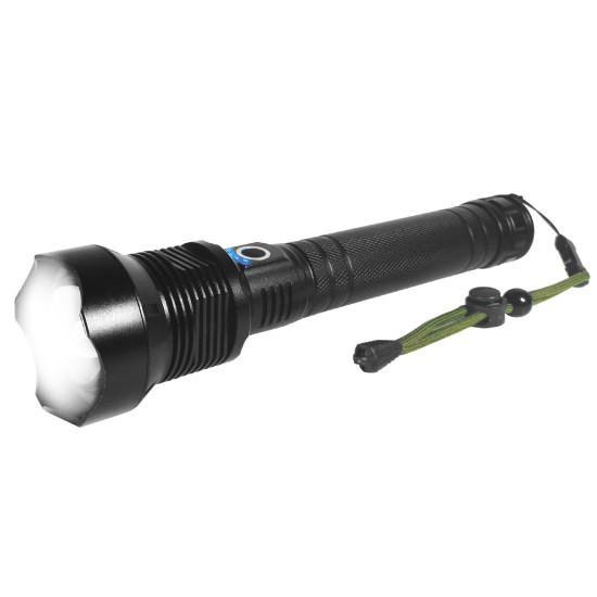 Lanterna cu acumulator si ZOOM 1600lm, include 2 x 18650, TL-9137 TED