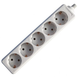 Cap Prelungitor 5 Prize cu 5 Schuko, Utilizat la Interior, SPN2205