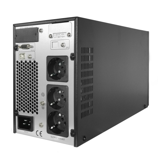 UPS 2000VA Online dubla conversie managenent 3 schuko TED Electric TED003980