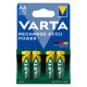 Baterie Reincarcabila Varta AA LR6 Acumulatori Preincarcati Ni-MH 1.2V 2600mAh Blister 4