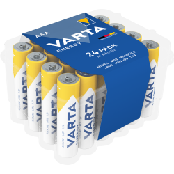Baterii Alcaline AAA LR3 1.5V Varta Energy Blister 24