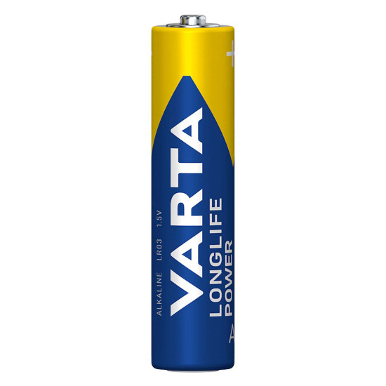 Baterii Alcaline AAA LR3 1.5V Varta Blister 4 4903