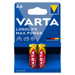 Baterii Alcaline AA LR6 1.5V Varta Max Power Blister 2