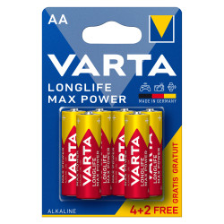 Baterii Alcaline AA LR6 1.5V Varta Max Power Blister 6