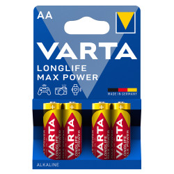 Baterii Alcaline AA LR6 1.5V Varta Max Power Blister 4