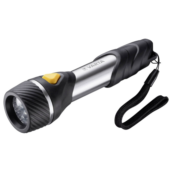 Lanterna cu MULTI LED F20, 40lmrezistenta la socuri, include 2 x AA R6, 16632 Varta