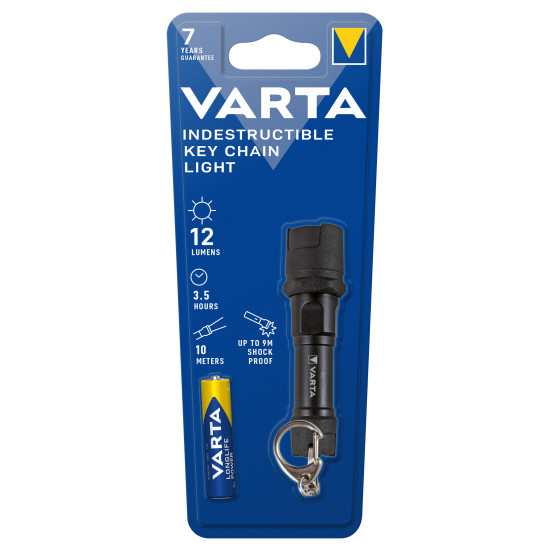 Lanterna breloc indestructibila, include 1 x AAA R3, 16701 Varta