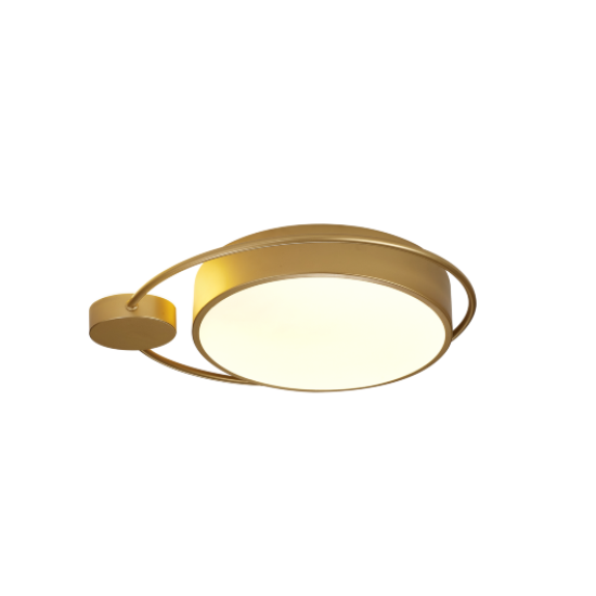 Plafoniera Moon 28W 1400lm 3000K 440mm, auriu, Erste