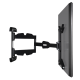 Suport TV de perete Hama FULLMOTION 165 cm (65 ") 2 brate negru