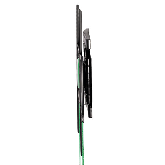 Suport TV Hama Ultraslim FULLMOTION 165 cm 2 brate negru