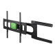 Suport TV Hama Ultraslim FULLMOTION 165 cm 2 brate negru