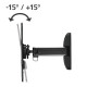 Suport TV de perete Hama FULLMOTION 1 brat VESA 200x200 122cm (48 ") negru