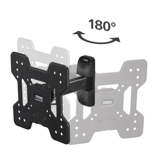 Suport TV de perete Hama FULLMOTION 1 brat VESA 200x200 122cm (48 ") negru