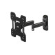 Suport TV de perete Hama FULLMOTION, 2 brate, VESA200x200, 122cm (48 "), negru