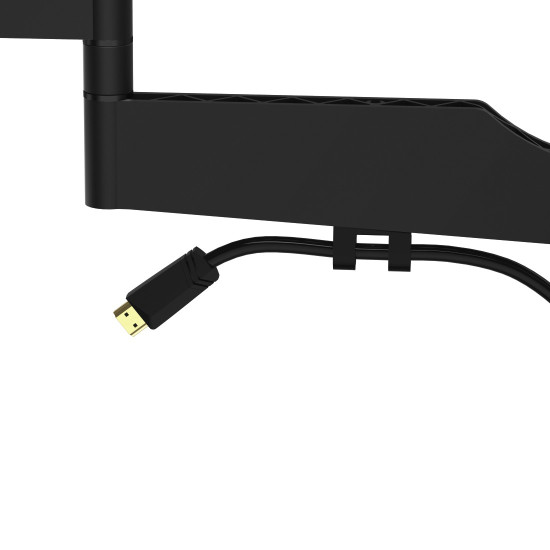Suport TV`de perete Hama FULLMOTION Ultraslim 400x400 165 cm (65 ") negru