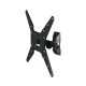 Suport TV de perete Hama FULLMOTION 400x400 165cm(65") 1 brat negru