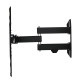 Suport TV de perete Hama FULLMOTION 400x400 165 cm (65 ") 2 brate negru