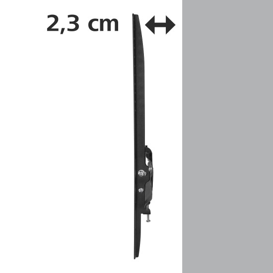 Suport TV Hama FIX de perete VESA 400x400 165 cm (65 ") negru