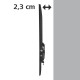 Suport TV Hama FIX de perete VESA 400x400 165 cm (65 ") negru