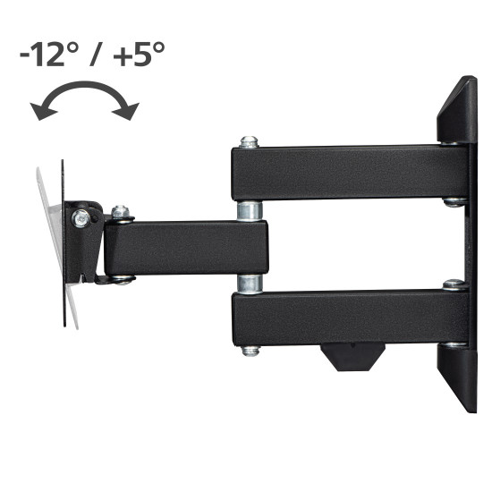 Suport TV de perete Hama FULLMOTION 66cm (26") 2 brate negru