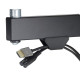 Suport TV de perete Hama FULLMOTION 66cm (26") 2 brate negru