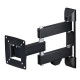 Suport TV de perete Hama FULLMOTION 66cm (26") 2 brate negru