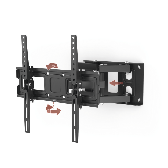 Suport TV de perete Hama FULLMOTION, 165 cm (65") brate foarfece negru