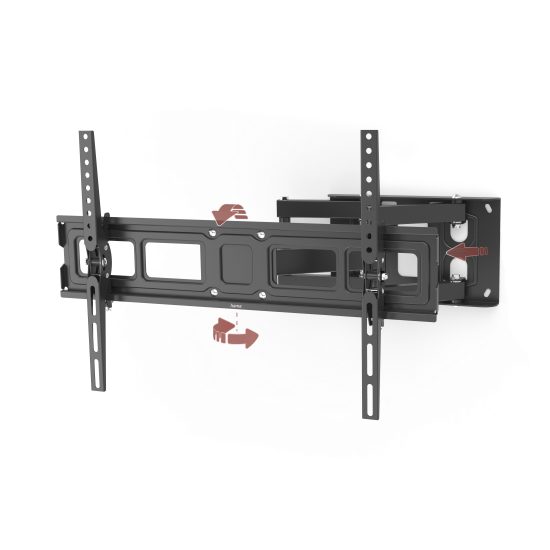 Suport TV de perete Hama FULLMOTION 213 cm (84") brate foarfece negru