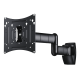 Suport TV de perete Hama FULLMOTION 107 cm (42 ") 2 brate negru