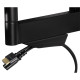 Suport TV de perete Hama FULLMOTION 165 cm (65 ") negru