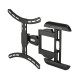 Suport TV de perete Hama FULLMOTION 165 cm (65 ") negru