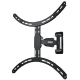 Suport TV de perete Hama FULLMOTION 190 cm (75 ") 1 brat negru