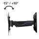 Suport TV de perete Hama FULLMOTION 122 cm (48 ") 1 brat negru