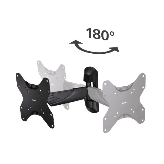 Suport TV de perete Hama FULLMOTION 122 cm (48 ") 1 brat negru