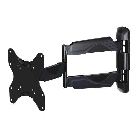 Suport TV de perete Hama FULLMOTION 122 cm (48 ") 2 brate negru