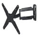 Suport TV de perete Hama FULLMOTION 142 cm (56 ") 2 brate negru