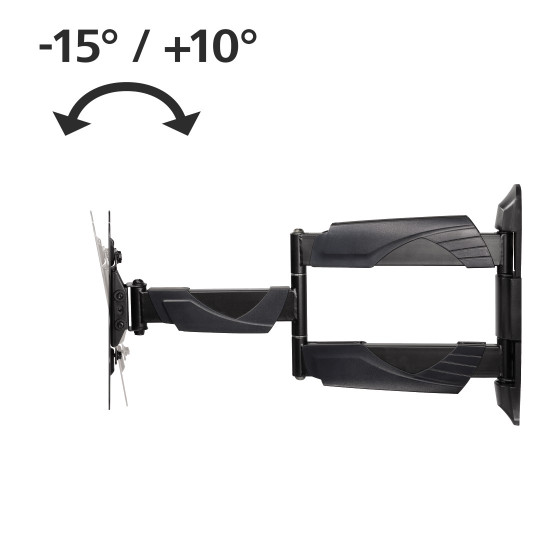 Suport TV de perete Hama FULLMOTION 142 cm (56 ") 2 brate negru