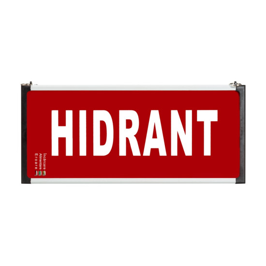 Corp Emergenta LED Suspendat BASIL 2H Mentinut 2W IP40 HIDRANT - NOVELITE
