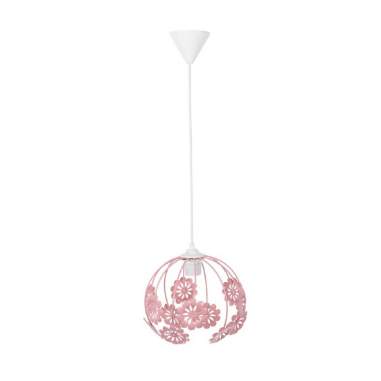 Pendul Peri Flowers 60W 1xE27 Roz