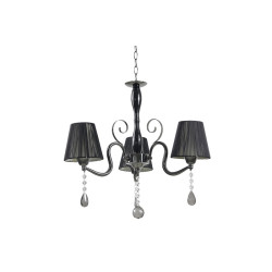 Lustra Erste Equinox Negru 3xE27
