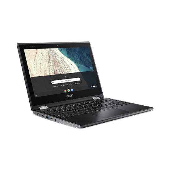 Laptop ultraportabil Acer Chromebook Spin 511 R752TN cu procesor IntelÂ® CeleronÂ® N4020, 11.6", HD, Touch, 4GB, 32GB eMMC, Intel UHD Graphics, Chrome OS